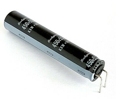53uF / 450V Lodret elektrolyt, Ø10x50mm (105°C)