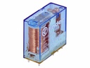 Vertikalt relæ - 12VDC 16A, 1 x skifte (SPDT), 8-ben 5mm