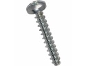 Skrue til plast - 5x16mm, PZ2, Stål (25 stk.)