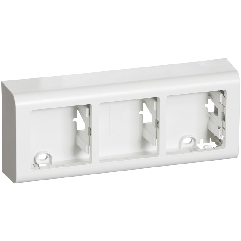 LK Fuga softline underlag 3 modul vandret  hvid