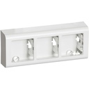 LK Fuga softline underlag 3 modul vandret  hvid
