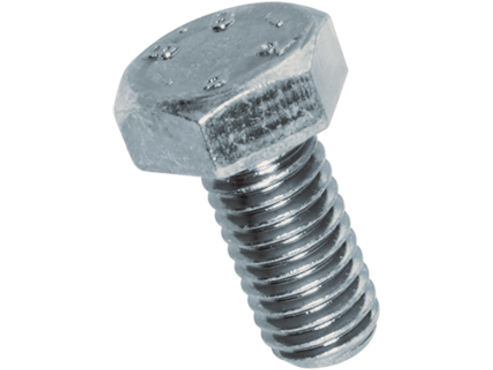 Sætskrue (Bolt), sekskant - M8x10mm, HEX-13mm (25 stk.)