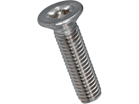 Maskinskrue, undersænket - M2,5x12mm, TORX® T8 (25 stk.)