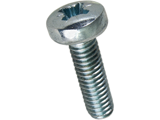 Maskinskrue, panhoved - M6x40mm, pozidriv PZ3 (10 stk.)