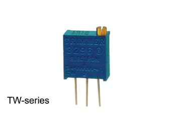 Multiturn trimmepotmeter - 10kOhm lineær, 500mW, ±10% (TW)