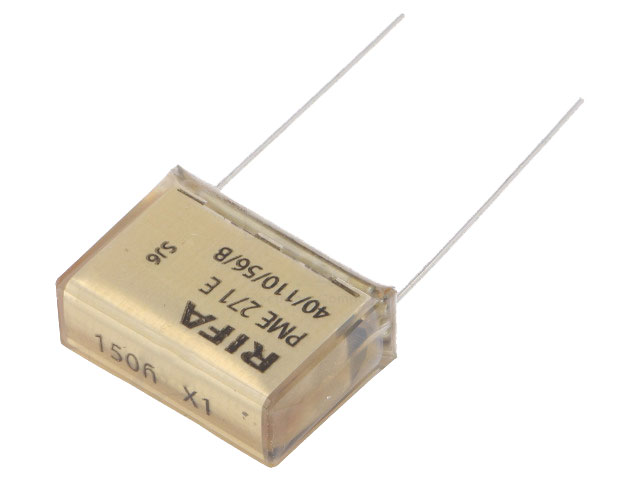 X1 Papirkondensator - 150nF / 300VAC, ±10% (22,5mm)