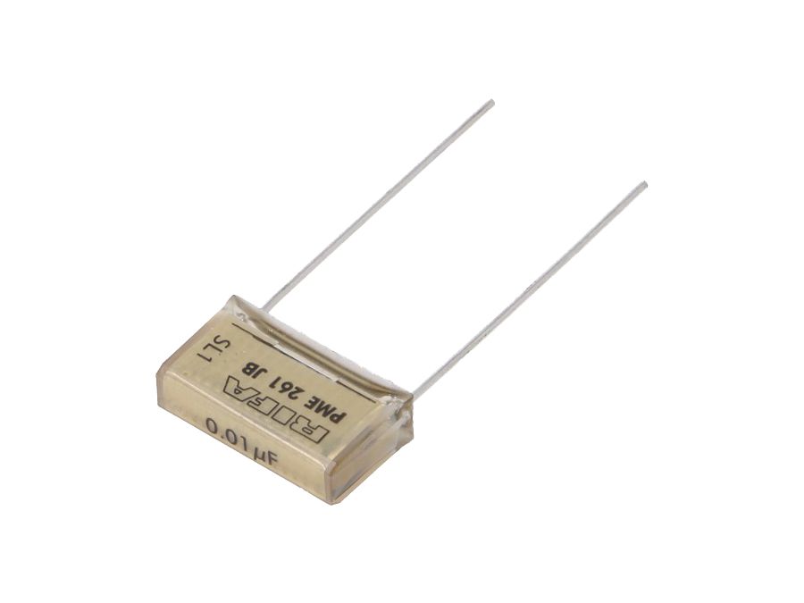 Papirkondensator - 10nF 500VAC 15,2mm (±10%)
