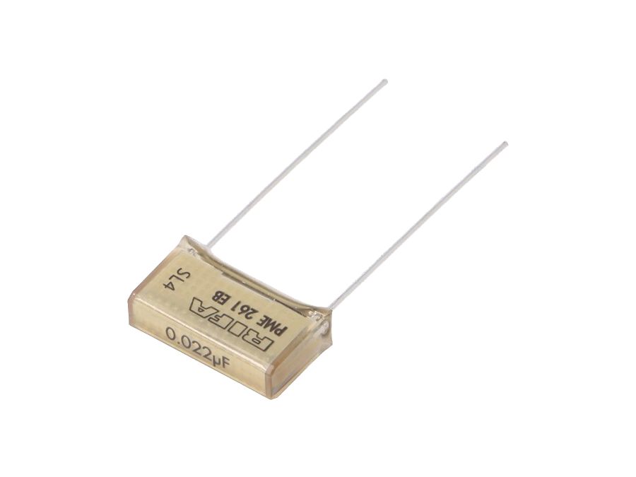 Papirkondensator - 22nF 300VAC 15,2mm (±10%)