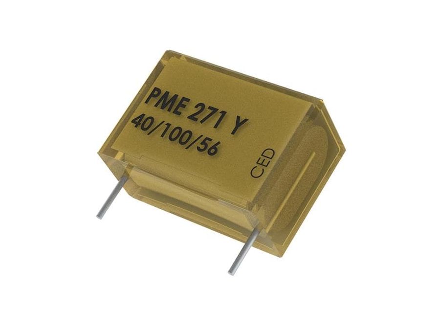 Y2 papirkondensator – 4,7nF / 250VAC, ±20% (10,2mm)