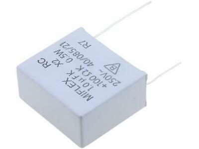 X2 RC filterkondensator - 100nF + 100ohm 275VAC (22,5mm)