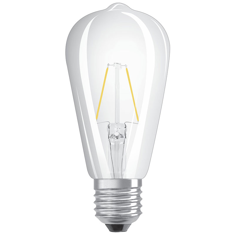 Parathom LED retro 2,8W 2700K 250Lm E27 klar (A++)
