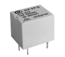 Miniature relæ - 12VDC 10A, 1 x slutte (SPST-NO), 4-ben 2mm