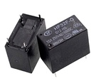 Miniature relæ - 12VDC 10A, 1 x slutte (SPST-NO), 4-ben 2,54