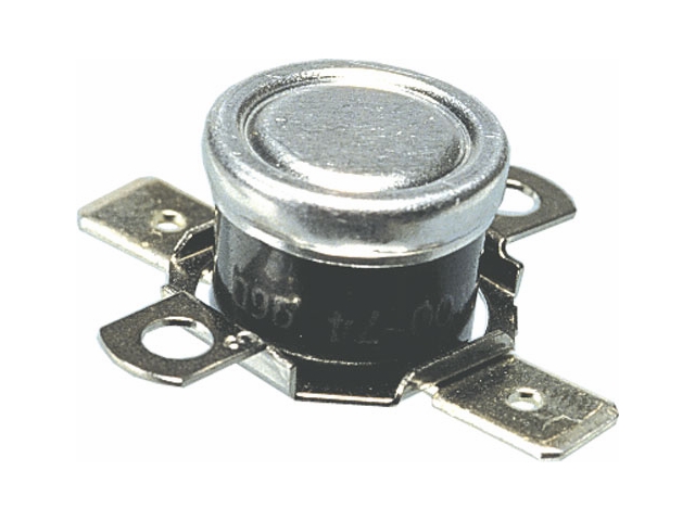 Termostat m. autoreset - NC slår fra v. 140°C, 10A