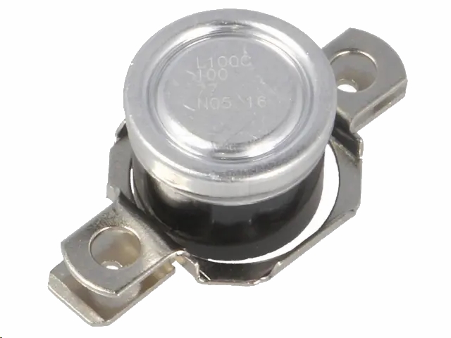 Termostat m. autoreset - NO slår til v. 60°C, 10A