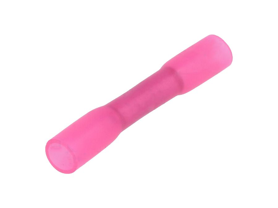 Krympeflex-muffe m. loddetin - 0,5-1,5mm², Rød, 110°C