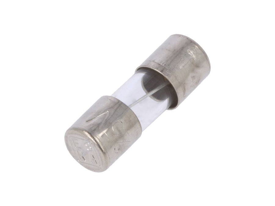 Glassikring - Ø5x15mm, Træg, 4A 125VAC