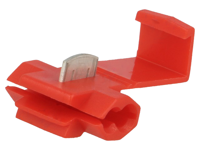 Strømtyv - Splitter, 0,25-1mm², Rød