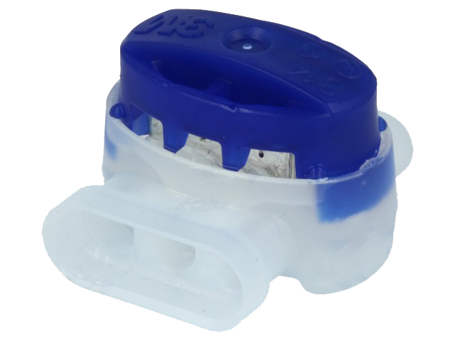 Klemmemuffe - Scotchlok, 0,5-1,5mm², Gel, Blå
