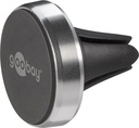 Magnetisk smartphone holder - Med Vent Clip (Ø45mm), Sort