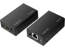 HDMI extender over LAN (60m) - 1080p/60Hz, POC, IR