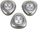 Selvklæbende LED lamper - 3 stk.