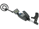 Prof. metaldetektor m. pinpointer og LCD display