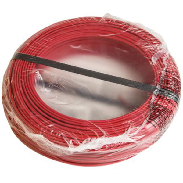 Inst. ledning PVL blyfri 1x1,5 mm rød - 100 meter