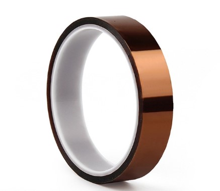 Varmebestandig tape til PCB-afdækning - 300°C, 20mm (33m)