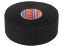 Lærredstape - 38mm bred / 320µm, 150°C, Sort (25m)