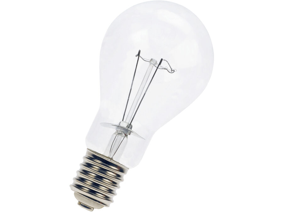 A100 glødepære - 240V 300W, Klar, E40 sokkel (100x215mm)