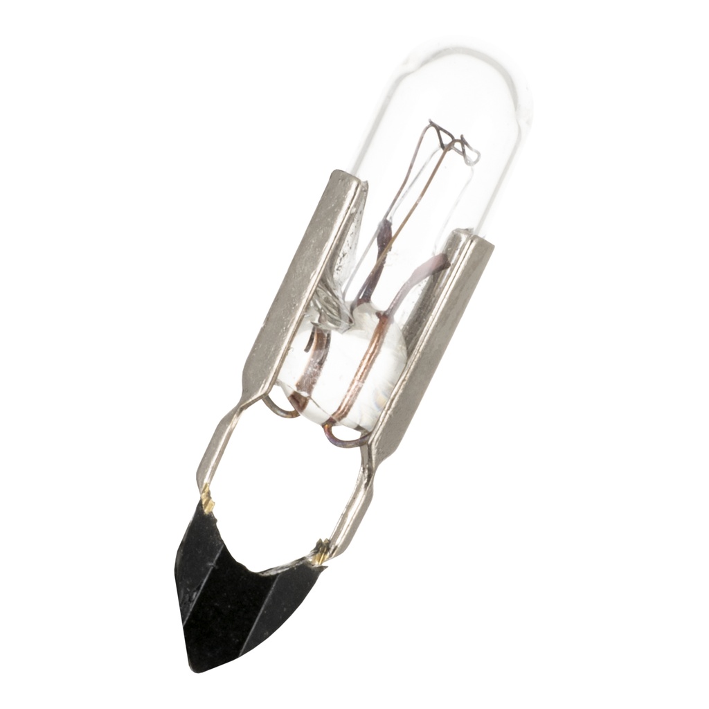 Telefonlampe - 12V 100mA 1,2W T5.5K sokkel (Ø5x22mm)