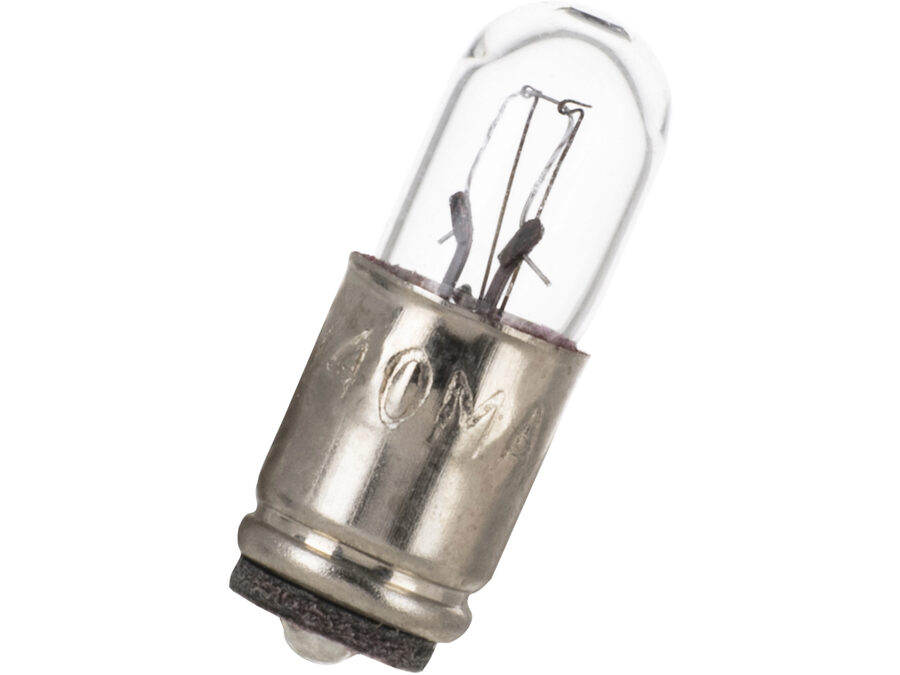 T1 3/4 signalpære - 36V / 30mA / 1,08W MG sok. (Ø5,7x16mm)