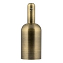 Antik E27 pærefatning - Flaske-form, Bronze