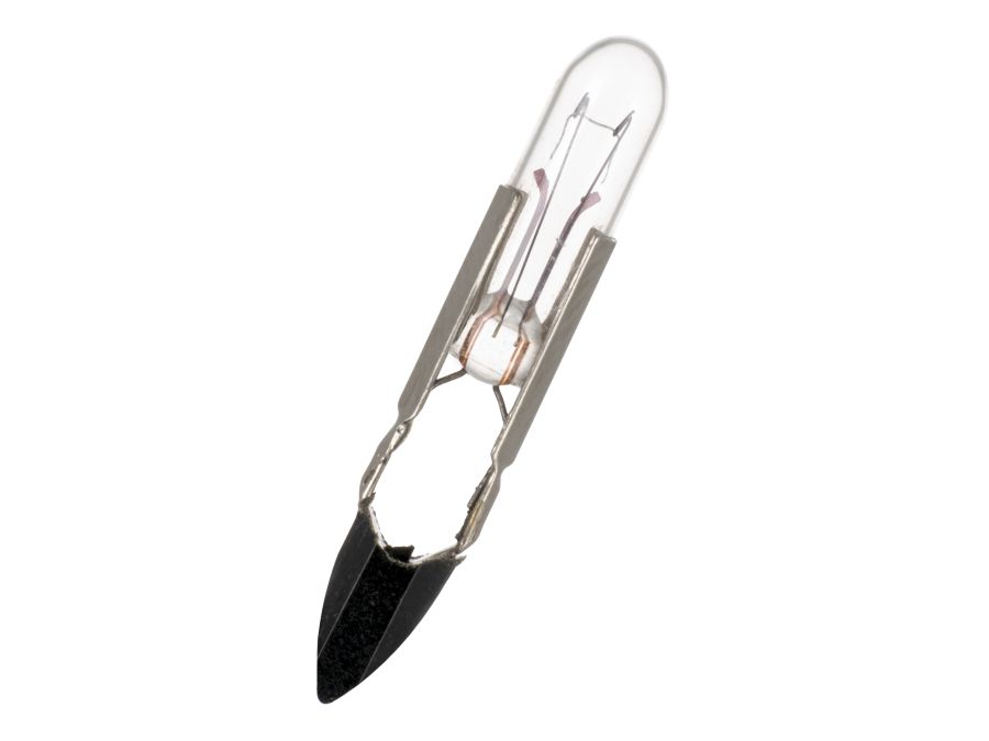 Telefonlampe - 12V / 100mA / 1,2W T5.5 sokkel (5x30mm)