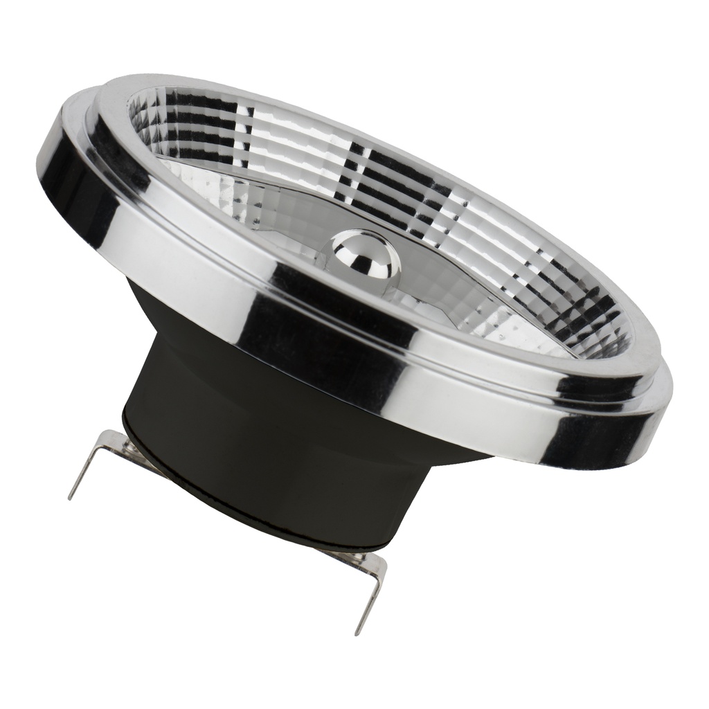 AR111 LED Spot - 12V 9W 24° dæmpbar, G53 sok. (2700K)