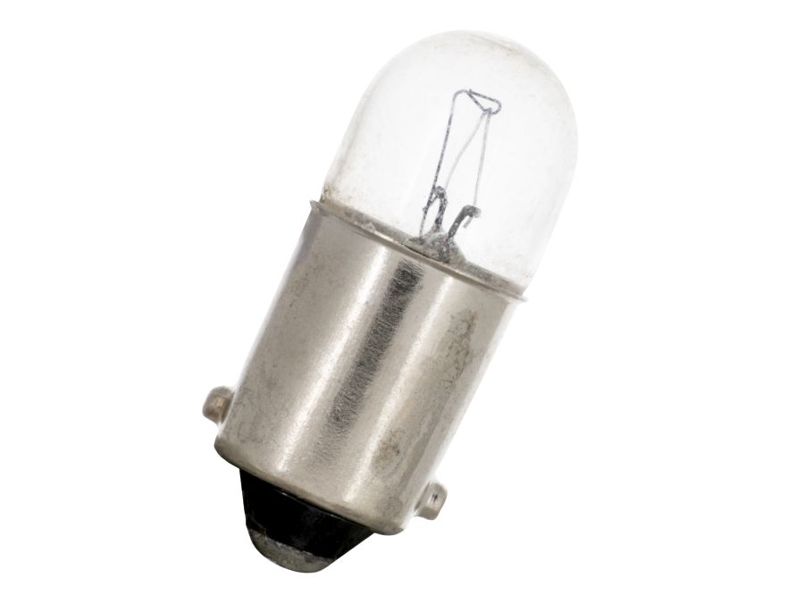 Dværglampe - 6V / 180mA / 1,08W Tube, BA9s sokkel