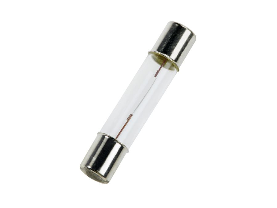 Pinol sikringslampe - 8V / 300mA / 2,4W SF6 (Ø6X31mm)