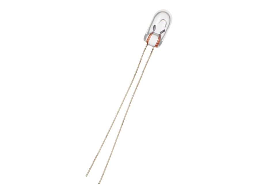T1 trådlampe - 6V / 50mA / 0,3W (Ø3,2mm)