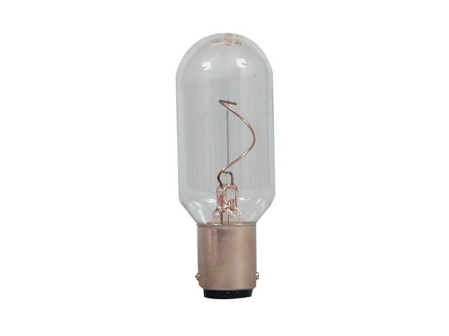 Lanternepære - 220V / 25W, Ba15d sokkel, Klar (Ø26x70mm)