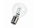 Dværglampe - 24V / 48W Globe, Ba15d sokkel (Ø38x56mm)