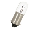 Dværglampe - 6V / 1000mA / 6W, Ba9s sokkel (Ø10x28mm)