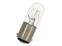 Dværglampe - 12V / 333mA / 4W, Ba15d sokkel (Ø16x45mm)