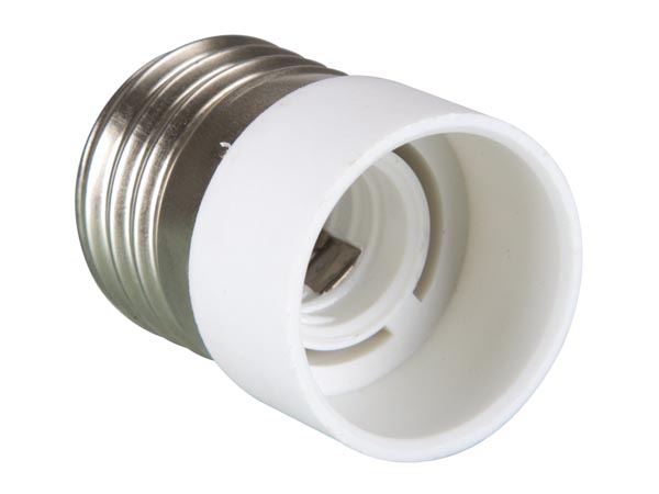 Pæresokkel adapter - E27 til E14