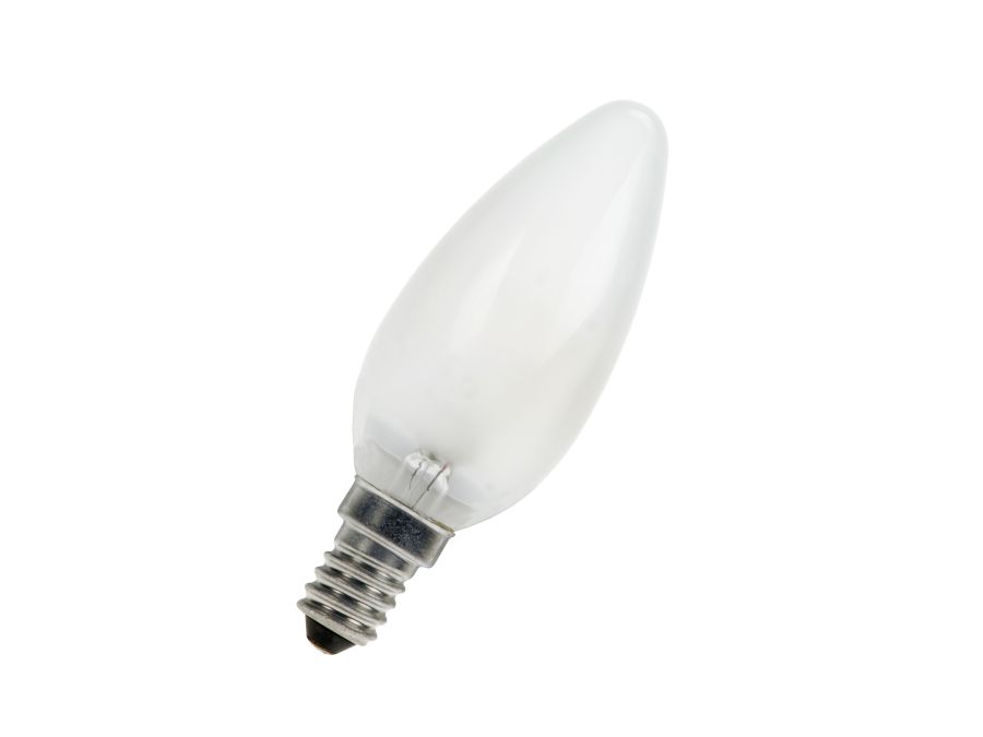 C35 Kertepære - 130V / 15W opal, E14 sokkel