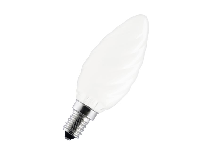 Kertepære - 240V / 40W, E14 sokkel (Ø35mm) Frost-twist