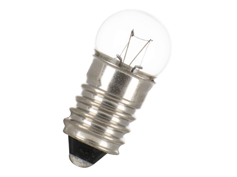 Dværglampe - 30V / 100mA / 3W, E10 sokkel (Ø11x24mm)