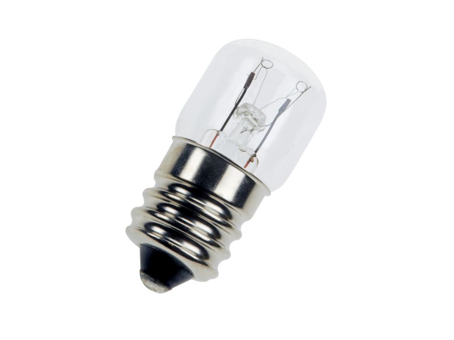 Rørlampe - 60V / 83mA / 5W, E14 sokkel (Ø16x35mm)
