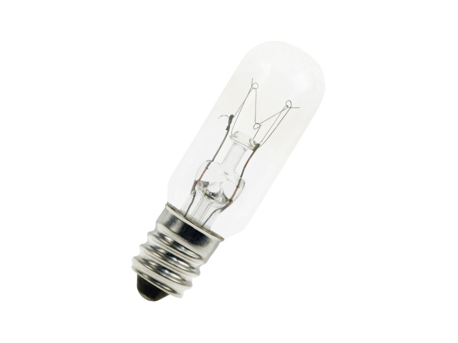 Dværglampe - 220-260V / 38mA / 6-10W, E12 sokkel (Ø16x54mm)