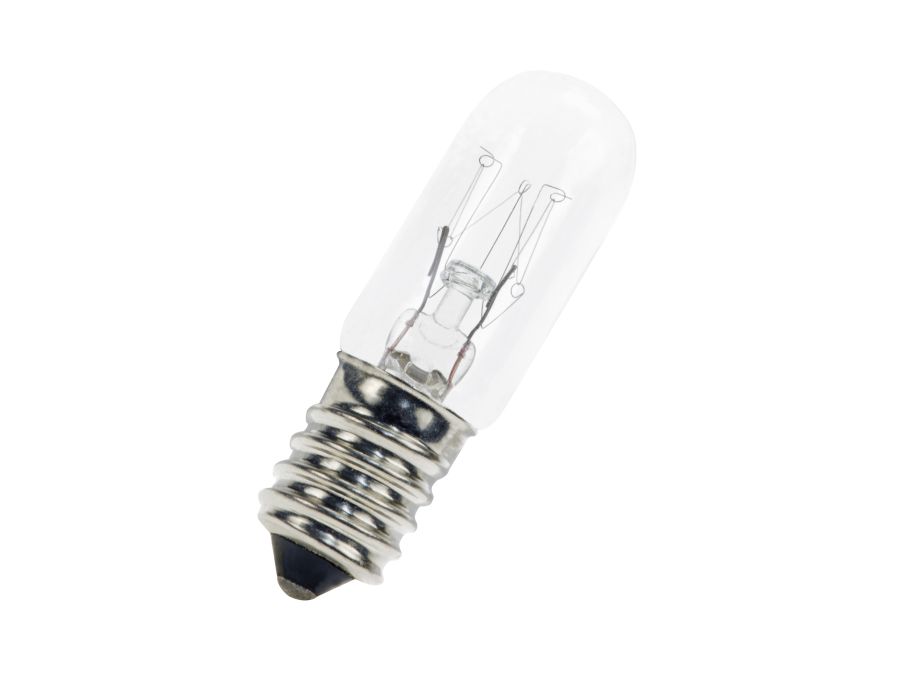 Rørlampe - 110-140V / 71mA / 6-10W, E14 sokkel (Ø16x54mm)